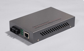 10/100M dual fiber fast Ethernet media converter